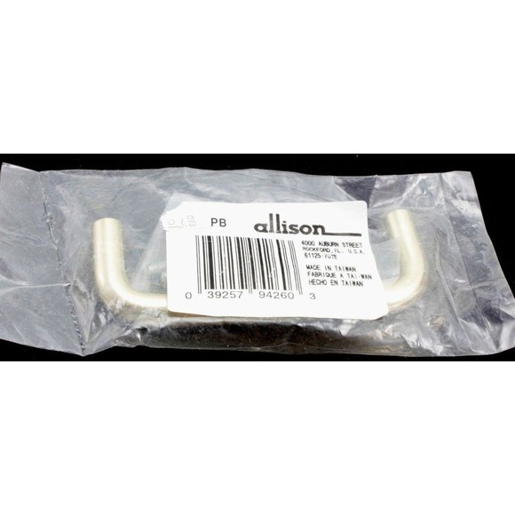 Amerock Polished Brass Wire Drawer Pull Or Cabinet Handle 942PB Lot of 5 - Picture 2 of 4